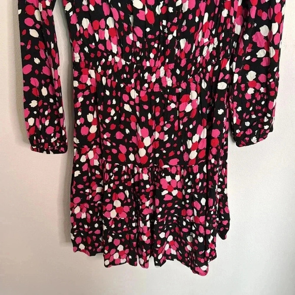 Mister Zimi Mini Dress Posey Print Feminine Size 14 - Picture 10 of 13